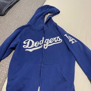 Dodgers Blue Hoodie